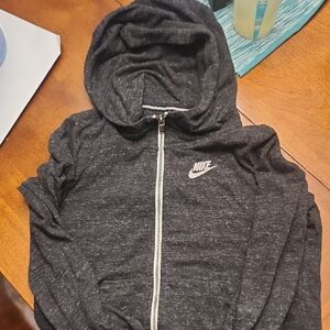 Nike Kids Black Hoodie Jacket